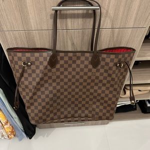 NEW LOUIS VUITTON NEVERFULL GM damier ébène